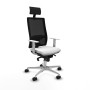 Office Chair with Headrest Piqueras y Crespo 4B086N1 White