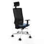 Office Chair with Headrest Piqueras y Crespo 1D026N1 Sky blue