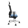 Office Chair with Headrest Piqueras y Crespo 1D026N1 Sky blue