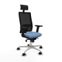 Office Chair with Headrest Piqueras y Crespo 2D086N1 Sky blue