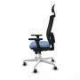 Chaise de Bureau avec Appui-tête Piqueras y Crespo 3D026G1 Bleu ciel