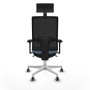 Chaise de Bureau avec Appui-tête Piqueras y Crespo 3D026G1 Bleu ciel
