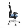 Chaise de Bureau avec Appui-tête Piqueras y Crespo 3D026G1 Bleu ciel
