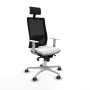 Office Chair with Headrest Piqueras y Crespo 4B086G1 White