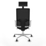 Office Chair with Headrest Piqueras y Crespo 4B086G1 White