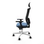 Office Chair with Headrest Piqueras y Crespo 3D026N1 Sky blue