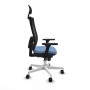 Office Chair with Headrest Piqueras y Crespo 3D026N1 Sky blue