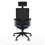 Office Chair with Headrest Piqueras y Crespo 2D066G1 Sky blue