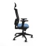 Office Chair with Headrest Piqueras y Crespo 2D066G1 Sky blue
