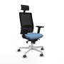 Chaise de Bureau avec Appui-tête Piqueras y Crespo 2D026G1 Bleu ciel