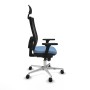 Office Chair with Headrest Piqueras y Crespo 3D086N1 Sky blue