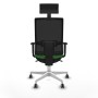 Chaise de Bureau avec Appui-tête Piqueras y Crespo 1D026G1 Vert