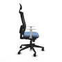 Chaise de Bureau avec Appui-tête Piqueras y Crespo 4B066N1 Bleu ciel