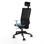Chaise de Bureau avec Appui-tête Piqueras y Crespo 4B066N1 Bleu ciel
