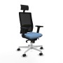Chaise de Bureau avec Appui-tête Piqueras y Crespo 2D026N1 Bleu ciel