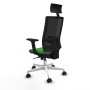 Chaise de Bureau avec Appui-tête Piqueras y Crespo 2D026N1 Vert