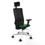 Chaise de Bureau avec Appui-tête Piqueras y Crespo 2D026N1 Vert