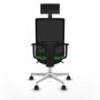 Chaise de Bureau avec Appui-tête Piqueras y Crespo 1D026N1 Vert