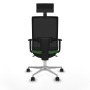Chaise de Bureau avec Appui-tête Piqueras y Crespo 1D086N1 Vert