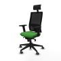 Chaise de Bureau avec Appui-tête Piqueras y Crespo 2D066G1 Vert
