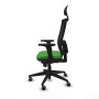 Chaise de Bureau avec Appui-tête Piqueras y Crespo 2D066G1 Vert
