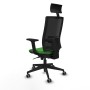Office Chair with Headrest Piqueras y Crespo 2D066G1 Green