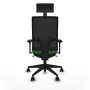 Office Chair with Headrest Piqueras y Crespo 3D066N1 Green