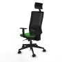 Chaise de Bureau avec Appui-tête Piqueras y Crespo 1D066N1 Vert
