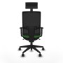 Chaise de Bureau avec Appui-tête Piqueras y Crespo 1D066N1 Vert