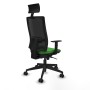 Chaise de Bureau avec Appui-tête Piqueras y Crespo 1D066N1 Vert