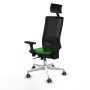Office Chair with Headrest Piqueras y Crespo 3D026G1 Green