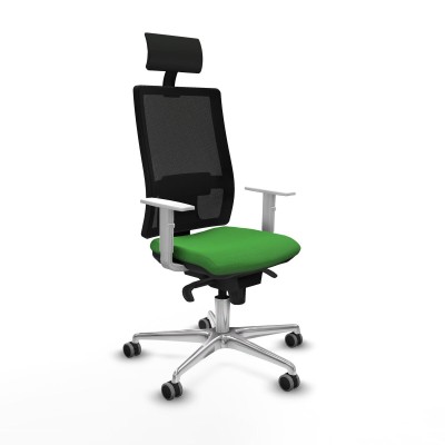 Chaise de Bureau avec Appui-tête Piqueras y Crespo 4B086G1 Vert