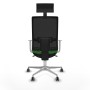 Chaise de Bureau avec Appui-tête Piqueras y Crespo 4B086G1 Vert
