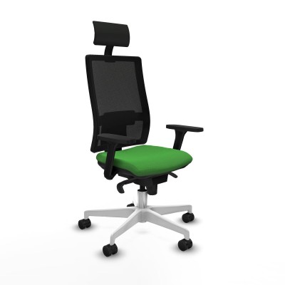 Chaise de Bureau avec Appui-tête Piqueras y Crespo 3D026N1 Vert