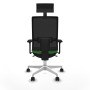 Chaise de Bureau avec Appui-tête Piqueras y Crespo 3D026N1 Vert