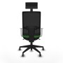 Chaise de Bureau avec Appui-tête Piqueras y Crespo 4B066G1 Vert