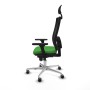 Office Chair with Headrest Piqueras y Crespo 3D086G1 Green
