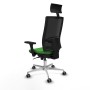 Office Chair with Headrest Piqueras y Crespo 3D086G1 Green