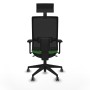 Chaise de Bureau avec Appui-tête Piqueras y Crespo 3D066G1 Vert