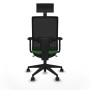 Office Chair with Headrest Piqueras y Crespo 2D066N1 Green