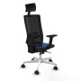 Chaise de Bureau avec Appui-tête Piqueras y Crespo 2D026N1 Blue marine
