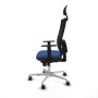 Chaise de Bureau avec Appui-tête Piqueras y Crespo 1D086G1 Blue marine