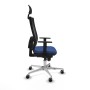 Chaise de Bureau avec Appui-tête Piqueras y Crespo 1D086G1 Blue marine