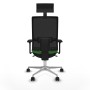 Chaise de Bureau avec Appui-tête Piqueras y Crespo 3D086N1 Vert