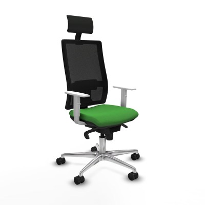 Chaise de Bureau avec Appui-tête Piqueras y Crespo 4B086N1 Vert