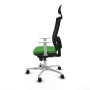 Chaise de Bureau avec Appui-tête Piqueras y Crespo 4B086N1 Vert