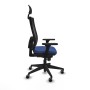 Chaise de Bureau avec Appui-tête Piqueras y Crespo 3D066G1 Blue marine