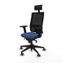Office Chair with Headrest Piqueras y Crespo 2D066G1 Navy Blue