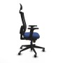 Office Chair with Headrest Piqueras y Crespo 2D066G1 Navy Blue