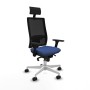 Chaise de Bureau avec Appui-tête Piqueras y Crespo 3D026N1 Blue marine